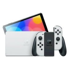 Nintendo Switch OLED - 64GB - White - Handheld Console - Excellent Condition