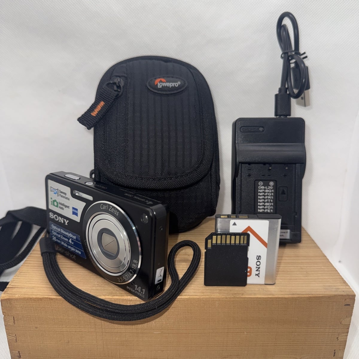 Sony Cyber-shot DSC-W350 Digital Camera 14.1 MP *TESTED & WORKING*